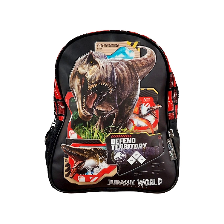 Mochila Escolar Wabro 2026 Jurassic Territory 12" Art.77150